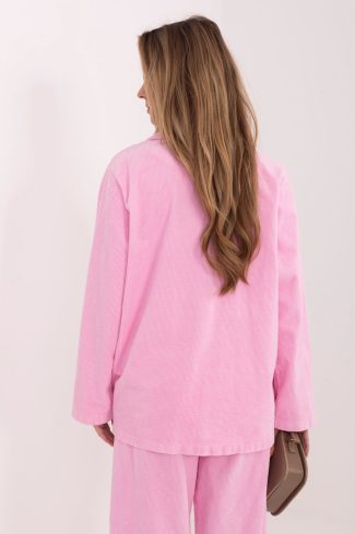 Pink Jacket in Jackets, Vests For Women with Cotton and Spandex
