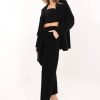 Black Corduroy Trousers in Pants, Trousers, Shorts with Cotton and Spandex
