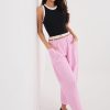 Pink Corduroy Trousers in Pants, Trousers, Shorts with Cotton and Spandex
