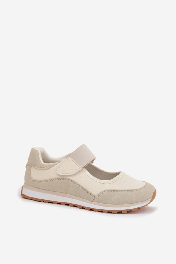 beige Half shoes model 225100 Step in style