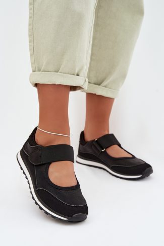 black Half shoes model 225101 Step in style