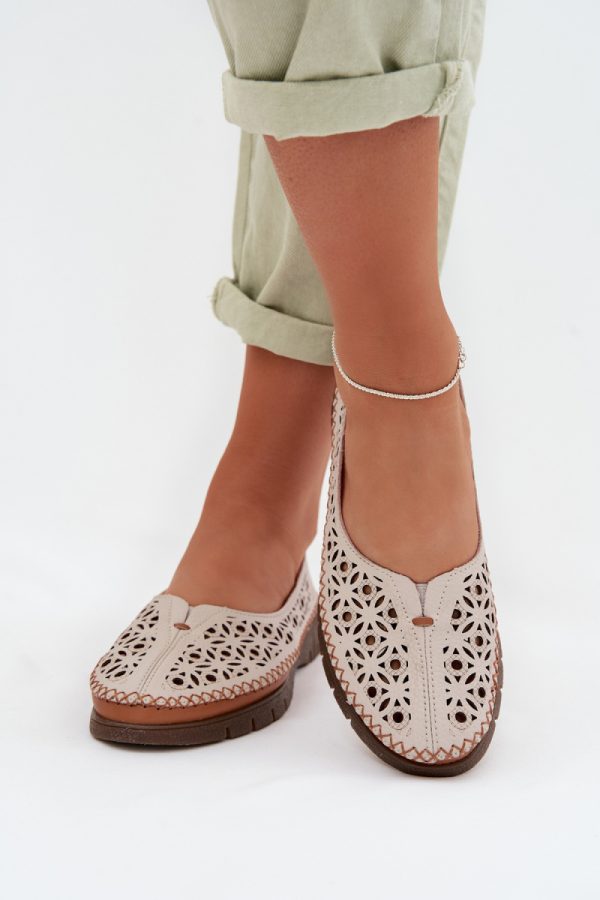 grey Ballet flats model 225105 Step in style