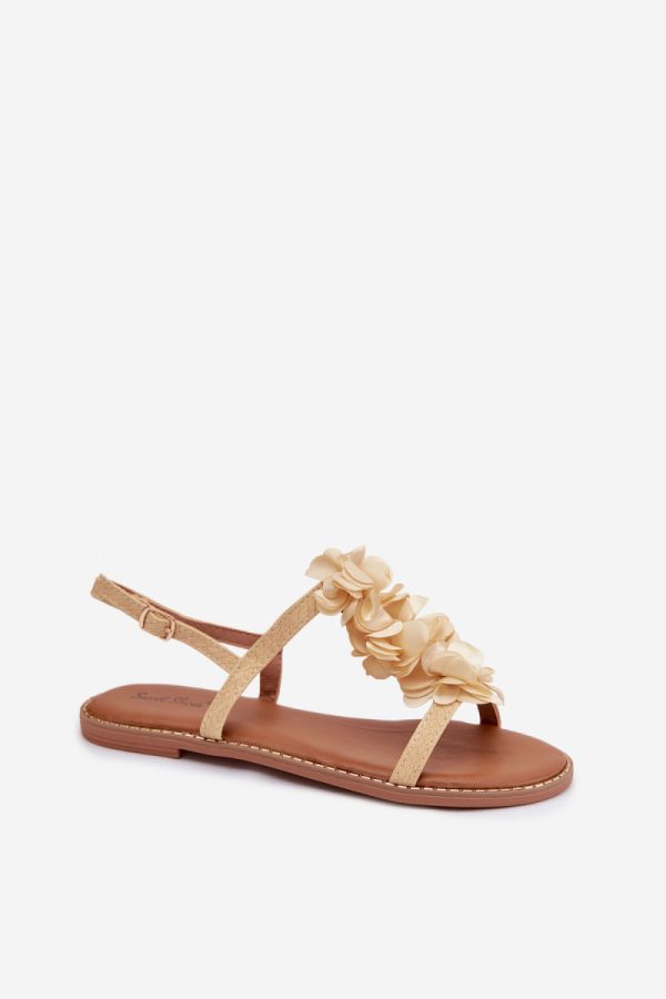 yellow Sandals model 225116 Step in style
