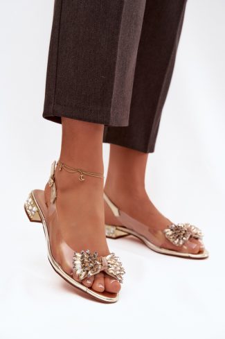 yellow Sandals model 225141 Step in style