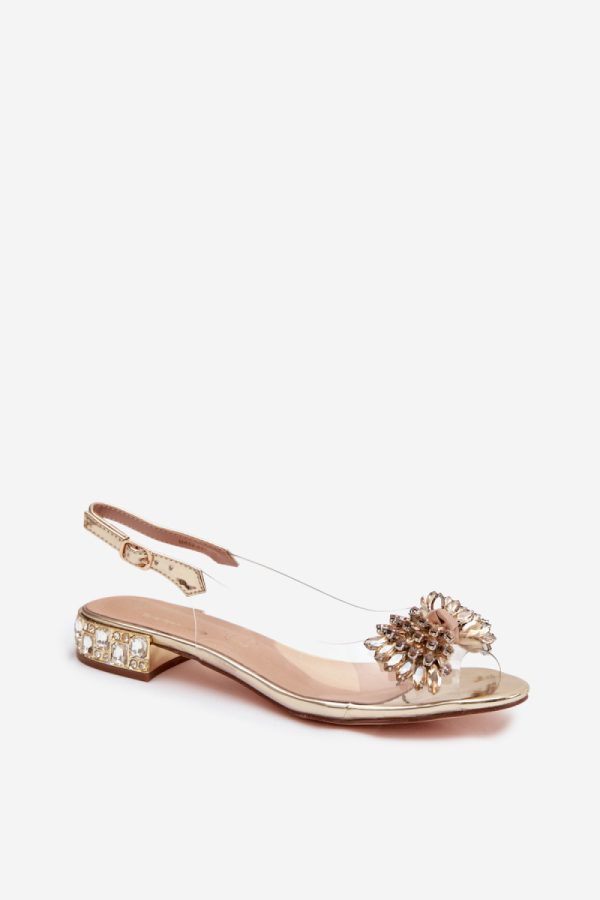 yellow Sandals model 225141 Step in style