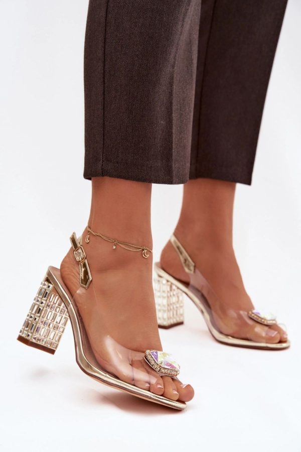 Yellow Sandals in Sandals & Flip-Flops For Women with Fabric, Footbed and Heel Height