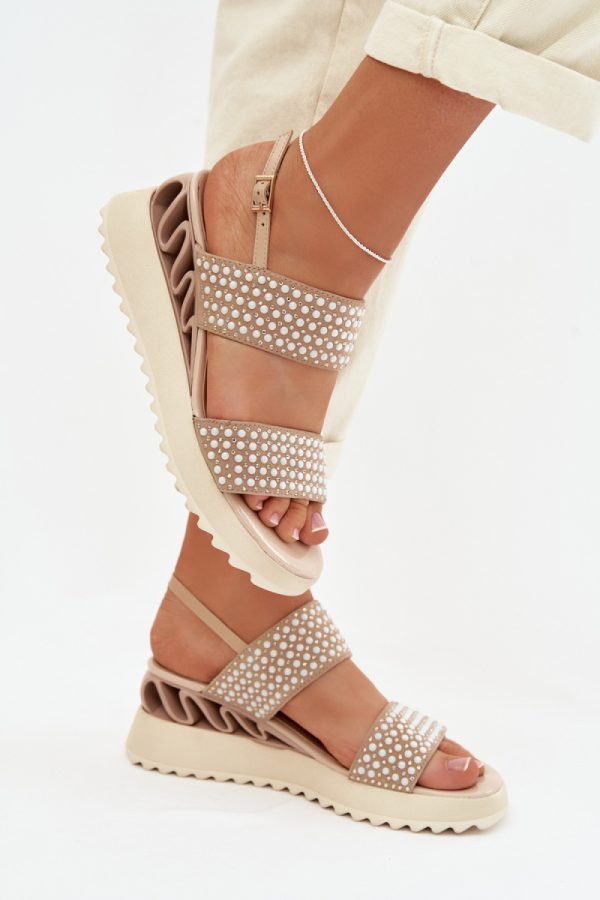 beige Buskin model 225204 Step in style
