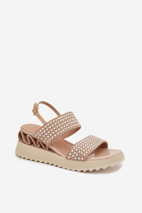 beige Buskin model 225204 Step in style
