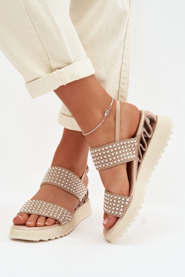 beige Buskin model 225204 Step in style