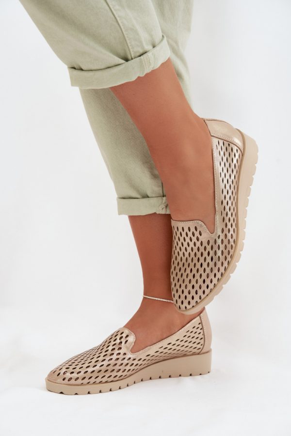 yellow Half shoes model 225234 Step in style