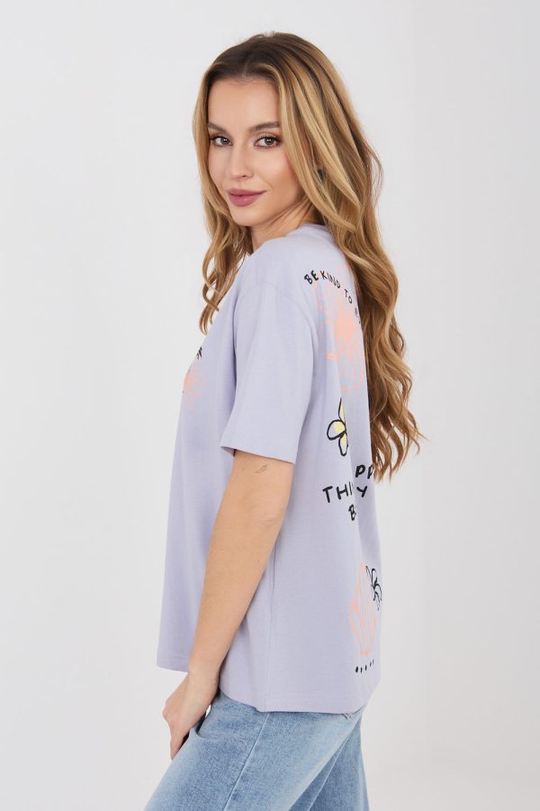 Violet T-shirt in Women`s Tops, T-shirts, Singlets with Cotton
