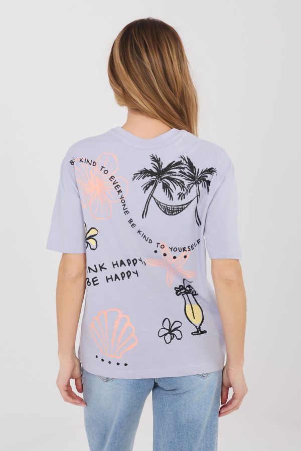 Violet T-shirt in Women`s Tops, T-shirts, Singlets with Cotton