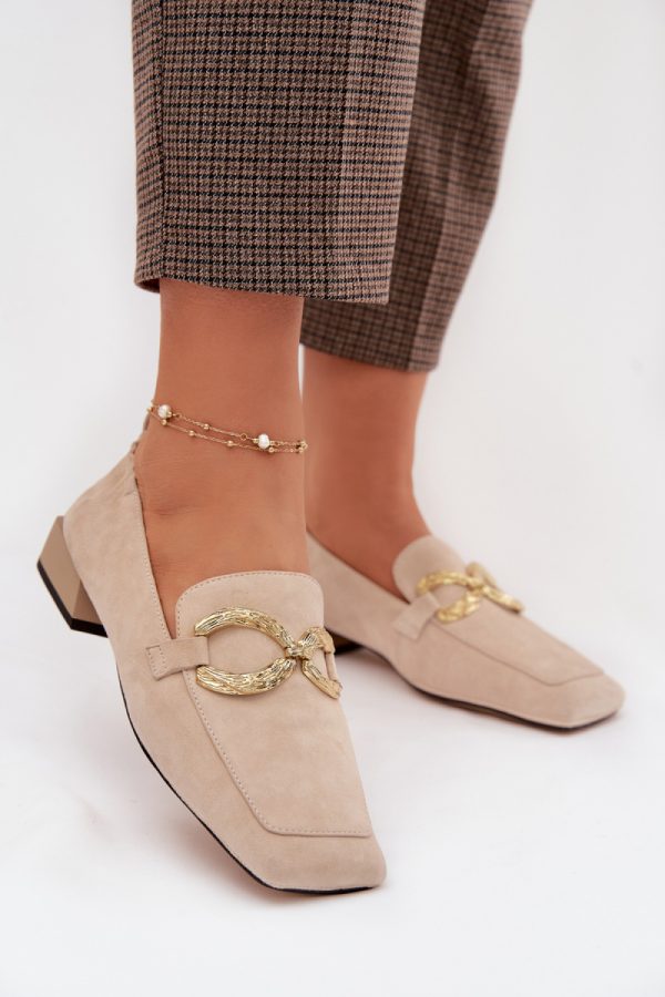 beige Mocassin model 225357 Step in style