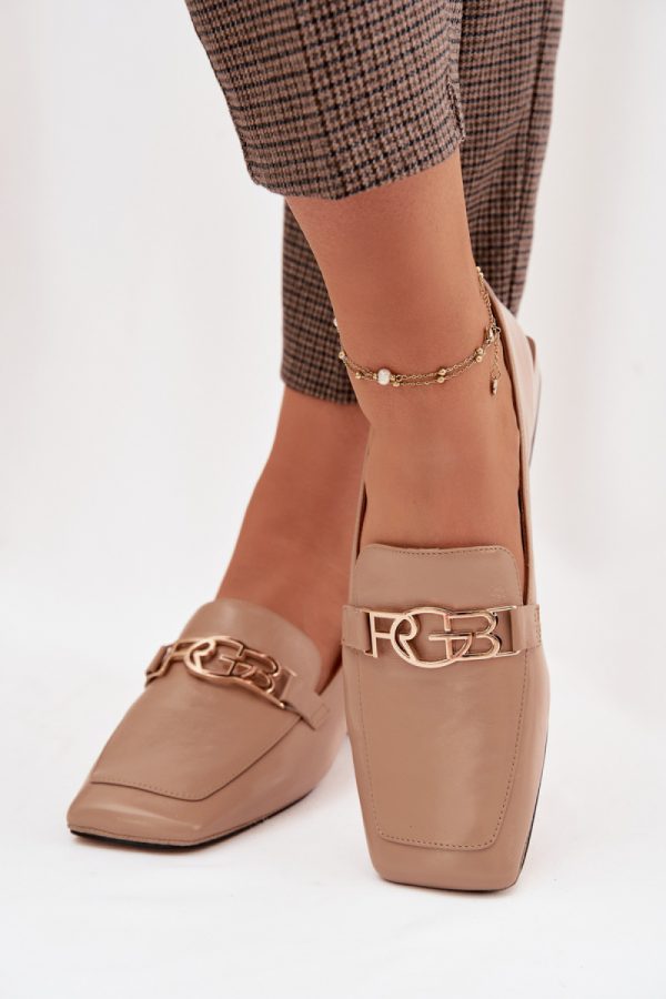 beige Flip-flops model 225362 Step in style