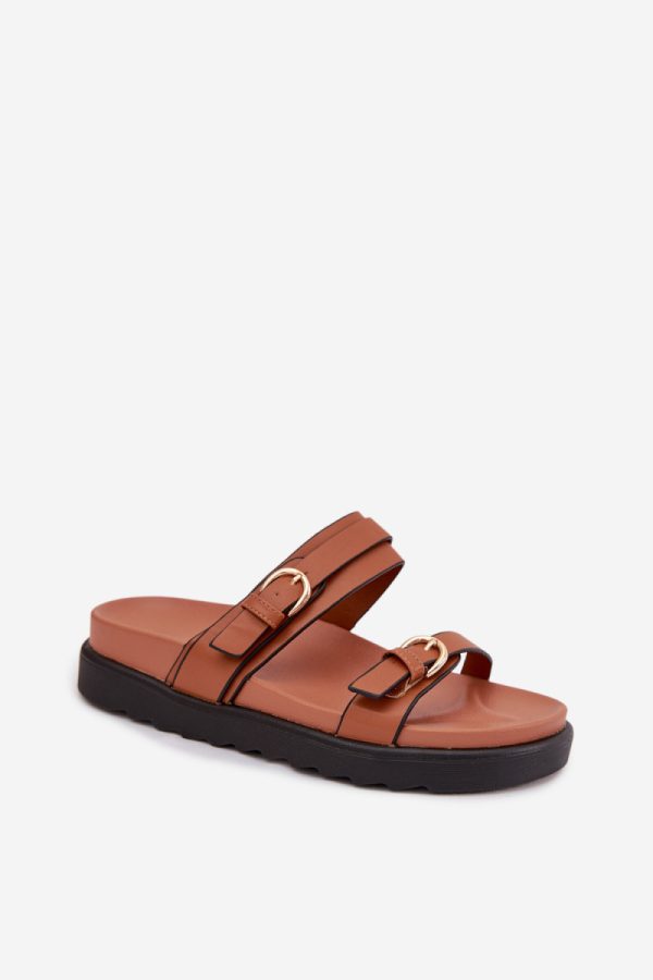 brown Platform sandals model 225379 Step in style