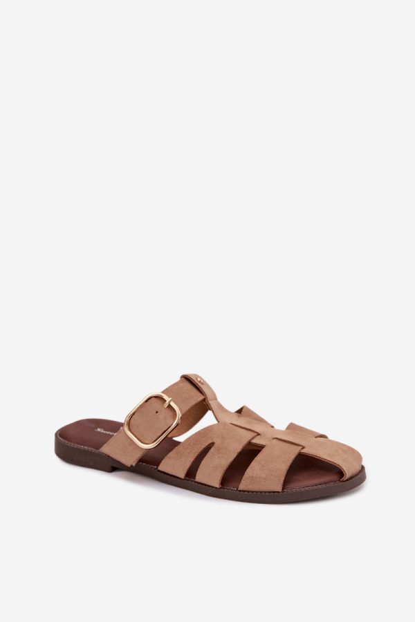 beige Flip-flops model 225382 Step in style