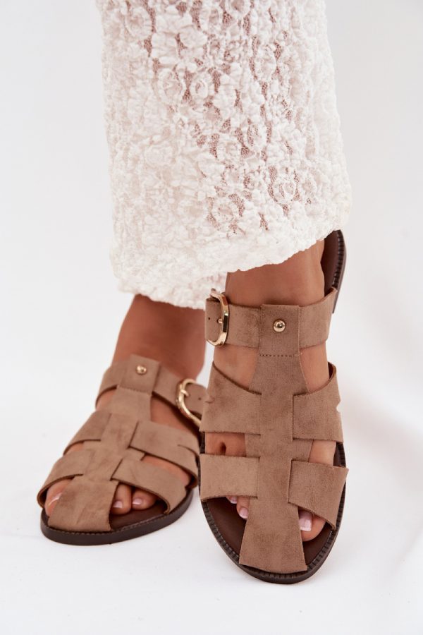 beige Flip-flops model 225382 Step in style