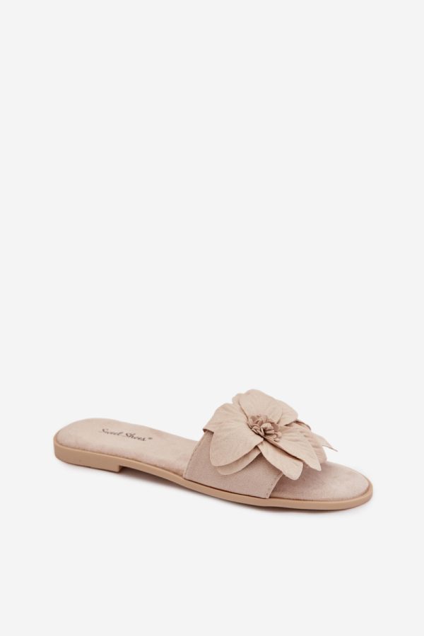 beige Flip-flops model 225394 Step in style