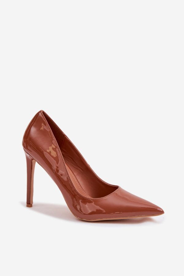 brown High heels model 225411 Step in style
