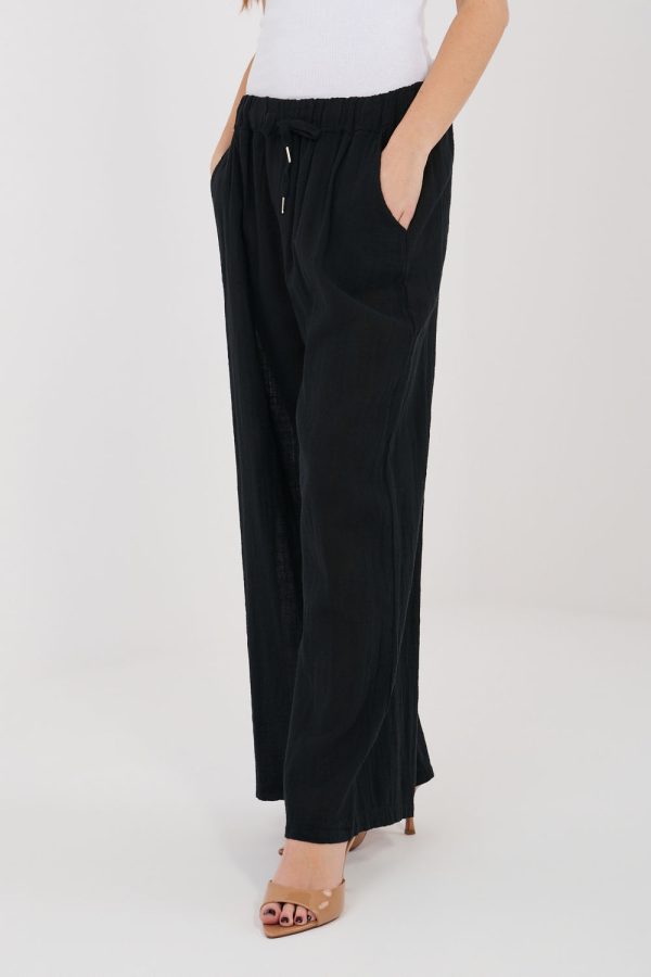 black Women trousers model 225495 Italy Moda