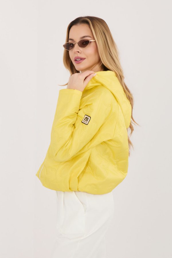 Yellow Jacket in Women`s Coats, Jackets with Polyester
