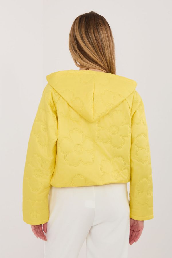 Yellow Jacket in Women`s Coats, Jackets with Polyester