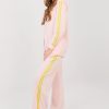 1117724 Pink Set in Pants, Trousers, Shorts with Spandex, Polyester and Viscose