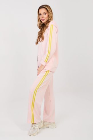 1117724 Pink Set in Pants, Trousers, Shorts with Spandex, Polyester and Viscose