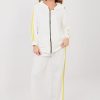 1117726 Beige Set in Pants, Trousers, Shorts with Spandex, Polyester and Viscose