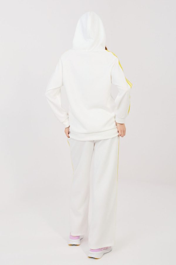 Beige Set in Pants, Trousers, Shorts with Spandex, Polyester and Viscose