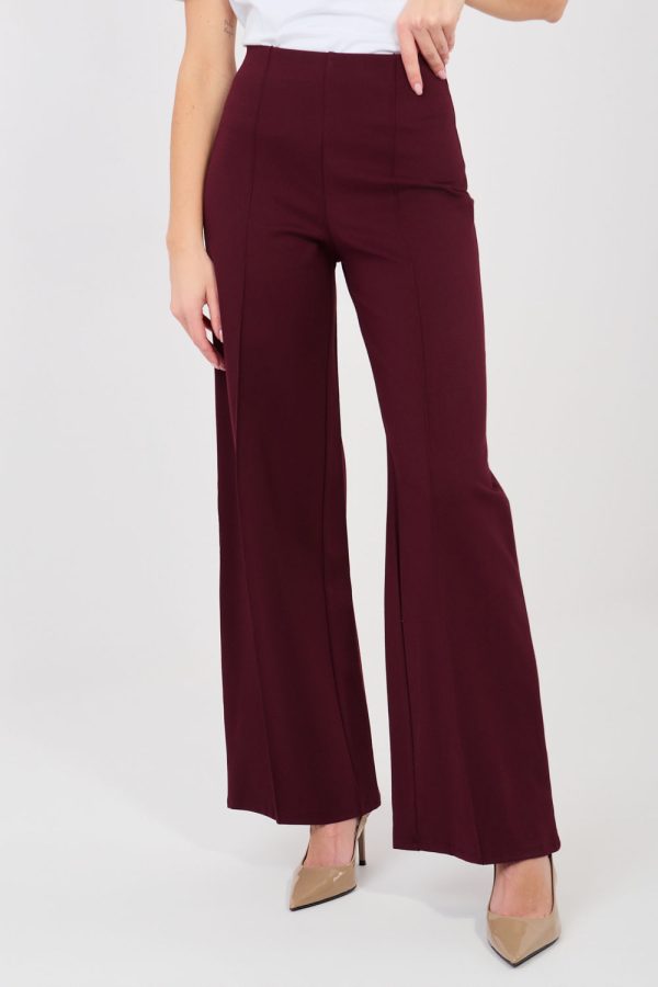 Violet Women's Pants in Pants, Trousers, Shorts with Spandex, Nylon and Viscose