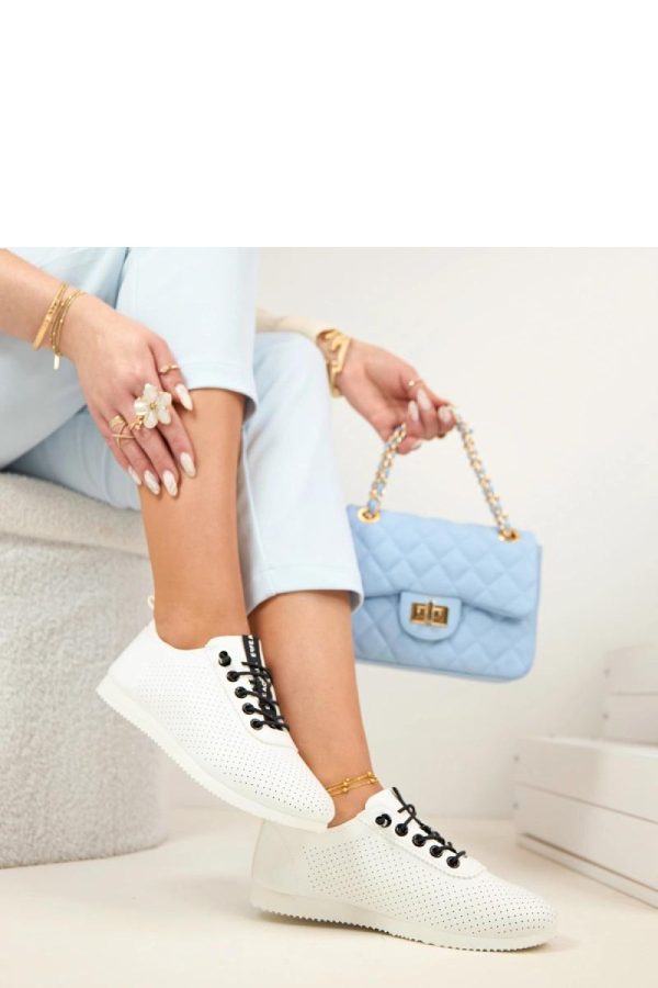 White Sneakers..Fabric, Footbed and Sole Height