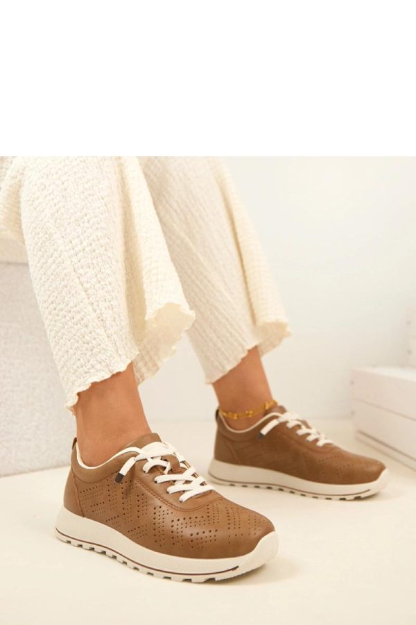 Brown Sport Shoes....Fabric, Footbed and Sole Height