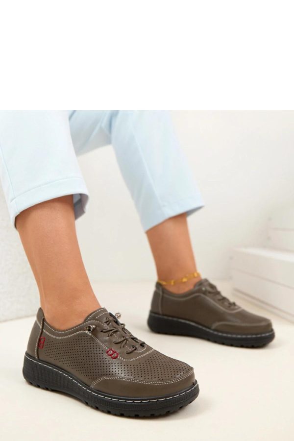 Grey Half Shoes in Women`s Ankle Boots & Booties with Fabric, Footbed and Platform Height