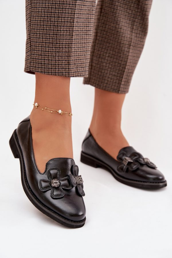 black Half shoes model 225616 Step in style