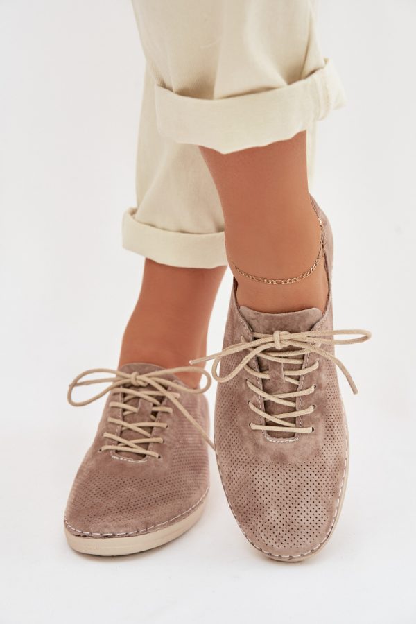 beige Half shoes model 225622 Step in style