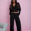 Black Set.Cotton and Spandex