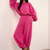 1118486 Violet Set in Pants, Trousers, Shorts with Cotton and Spandex