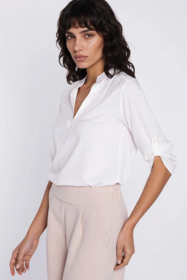 beige Blouse model 225831 Nife