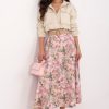 pink Skirt model 225834 Rue Paris