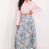 Blue Skirt in Skirts with Spandex and Polyester