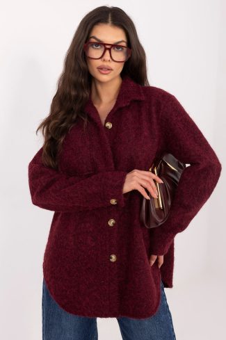 Red Jacket in Women`s Coats, Jackets with Spandex, Polyester and Viscose