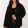 Black Jacket in Women`s Coats, Jackets with Spandex, Polyester and Viscose