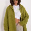 Green Jacket in Women`s Coats, Jackets of Spandex, Polyester and Viscose for Adult Women from Oomph! 225840