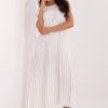 Beige Daydress in Day Dresses with Polyester and Viscose