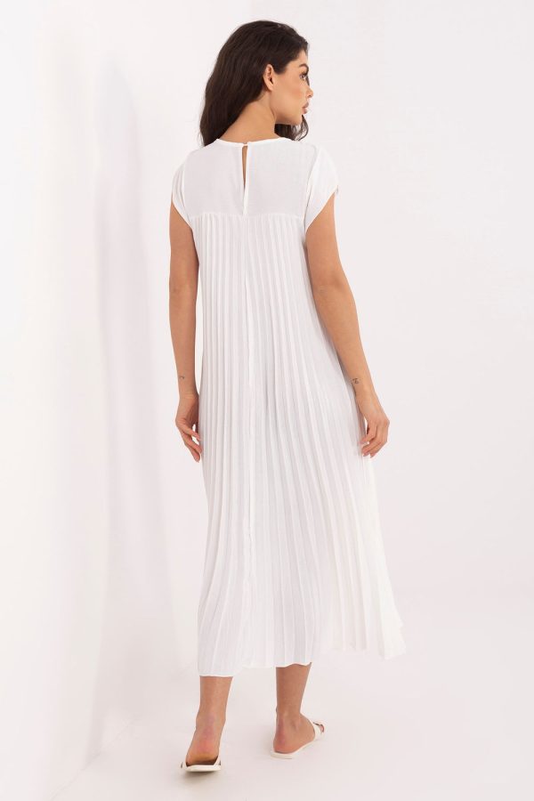 Beige Daydress in Day Dresses with Polyester and Viscose