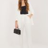 Beige Set in Pants, Trousers, Shorts with Spandex and Polyamide