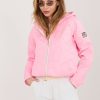 Pink Jacket in Women`s Coats, Jackets with Polyester