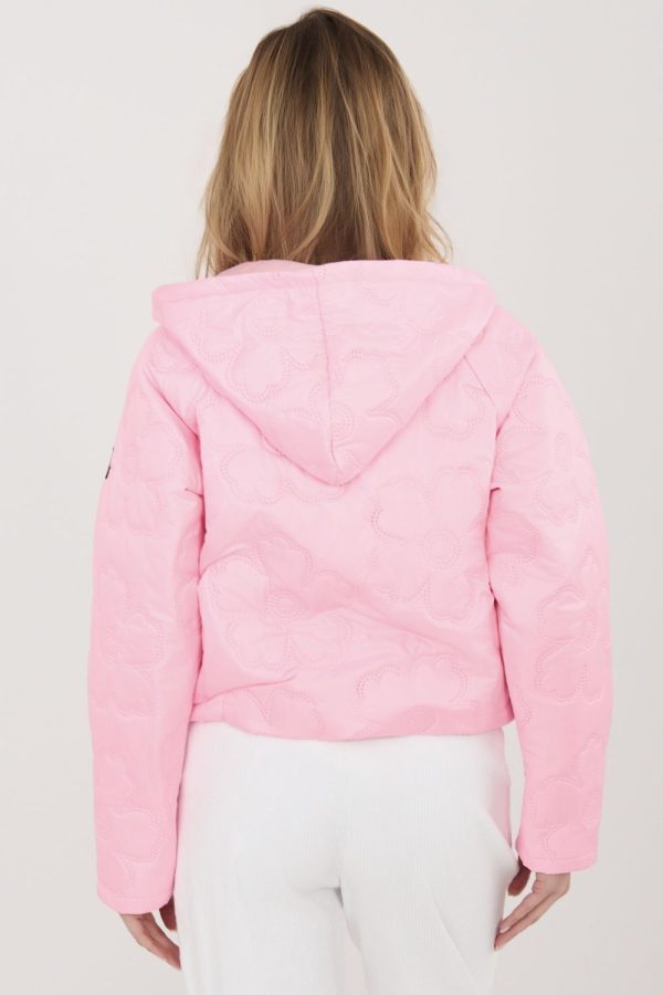 Pink Jacket in Women`s Coats, Jackets with Polyester