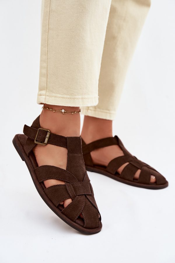 brown Sandals model 225945 Step in style